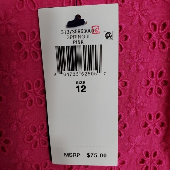 POLO Ralph‎ Lauren Eyelet Dress Size 12 - Picture 14 of 14